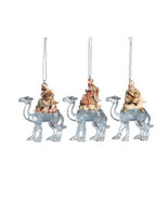 Three Kings 91075 Camel Crystal Cut Acrylic Amber Resin Wise Men Ornamen... - $923.60 MXN