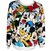 Disney Mickey Mouse &amp; Friends Sweatshirt Medium Crewneck Pullover - $29.69