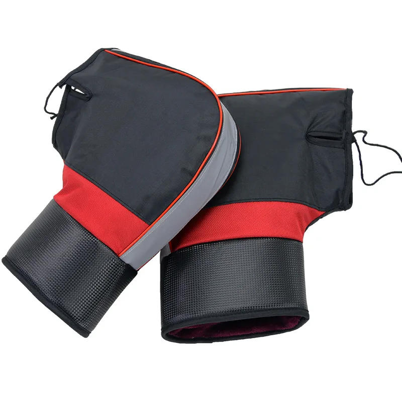 1Pair Motorcycle Handlebar Muffs Protective Motorcycle Scooter Thick Warm Grip - £33.90 GBP+