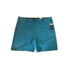 Quiksilver Men DNA Amphibian 18.5&quot; Walking Shorts Teal Size 44 - $24.75