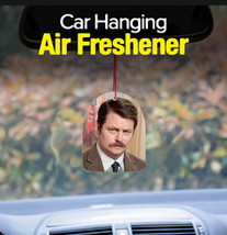 Parks and Rec Recreation Ron Swanson Bacon Scent Car Air Freshener Promo - £7.64 GBP