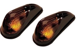 K&amp;S TECHNOLOGIES Marker Lights Mini Wing Dual Filament Black/Smoke, 25-8188 - £15.65 GBP