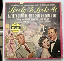 (4) 7&quot; 45 Rpm Ep Sountrack Box - Lovely To Look At - Jerome Kern - 4 Mgm Records - £59.60 GBP