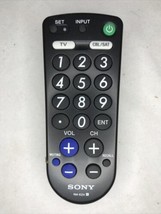 Sony RM-EZ4 Black Big Button Universal TV Remote Control Tested &amp; Works - £7.77 GBP