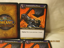 2007 World of Warcraft TCG Dark Portal card #118/319: Commanding Shout - £0.98 GBP