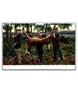 Deer Hunting Scene UNP Unused UDB Postcard U15 - $5.89