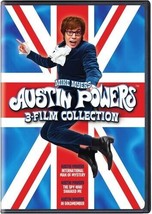 Austin Powers 3-Film Collection New Sealed DVD Widescreen Region 1 Goldmember - £5.46 GBP