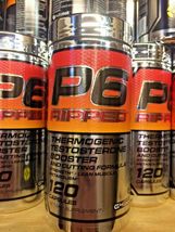 Cellucor P6 -Ripped- Thermogenic Testosterone Booster/Cutting Formula 120 Caps- - $54.99
