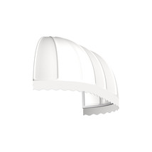 5.38 ft. Chicago Window &amp; Entry Awning, Off White - 31 x 24 in. - $767.64