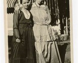 Girl with Arm Around Another Girl Black and White Photo Gay Interest  - $17.80