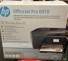 HP T0F29AB1H All-In-One Inkjet Printer Scanner Copier Officejet 6978 New - $519.99