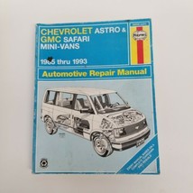 Haynes Chevrolet Astro &amp; GMC Safari 1985-1993 Repair Manual, Haynes 24010 #1477 - £11.61 GBP