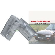 New Set Corolla E70 KE70 E70 TE71 DX Pair Front Indicator Corner Light Lamps - £95.84 GBP