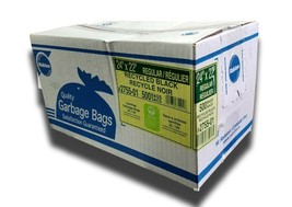 Ralston Black Garbage Bags. 24&quot; X 22&quot; 2755-01. Case Of 500 - $36.50
