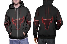Chicago Bulls   Men&#39;s Full-Print Sublimation Zipper Hoodie - $46.47 CAD