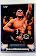 2016 Topps Knockout Fighter Gold #11 Rafael Dos Anjos /10 MMA 5X7 UFC Jumbo Card - £17.52 GBP