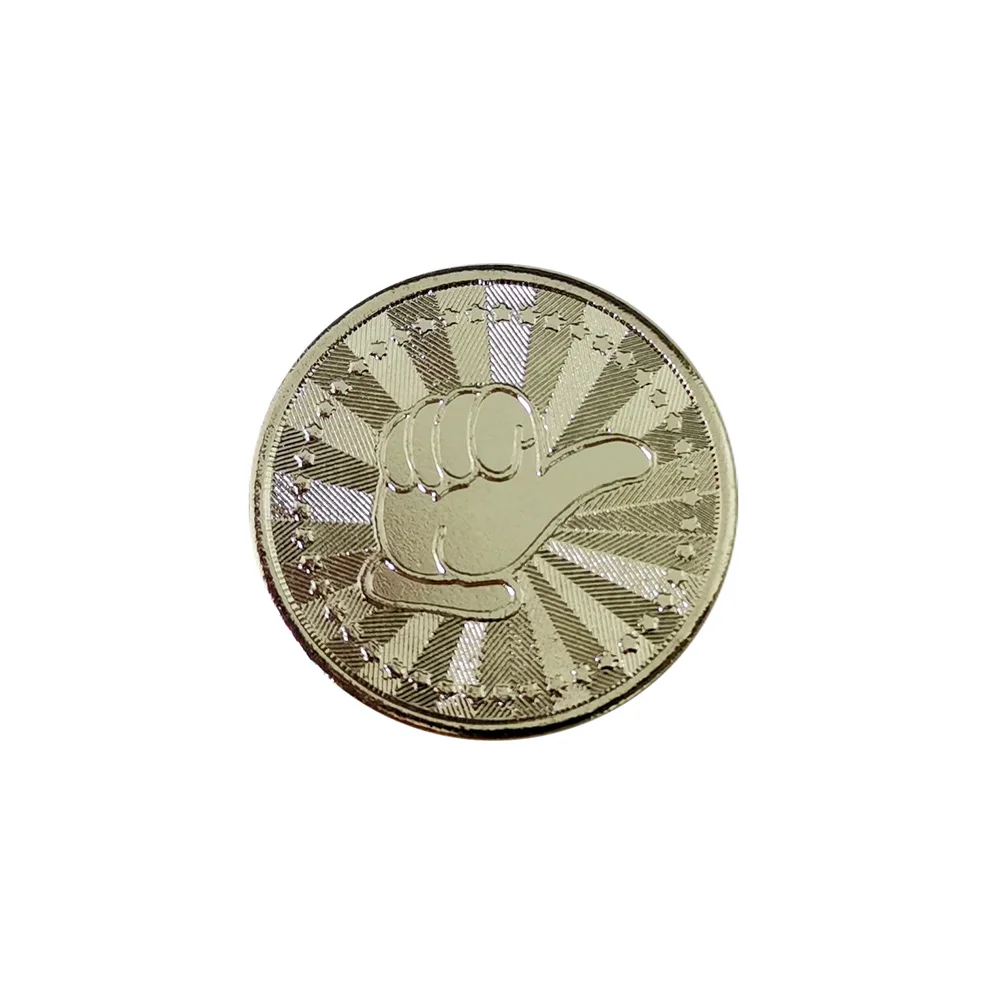 100pcs 25*1.85mm  Great Arcade Game Tokens  With Plating Arcade Game Coin Crown  - £175.02 GBP