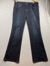 Lucky Brand Lola Boot Cut Jeans Denim Women&#39;s Size 12 / 31 Dark Wash Stretch - £18.30 GBP