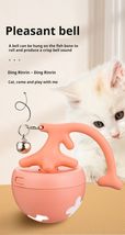 Smart Interactive Cat Toy - Automatic Rolling Ball with Feather &amp; Bell, ... - $12.18