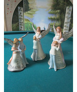 ANGELS MUSIC BOX HEIRLOOM PORCELAIN &quot;FOREVER MY SON&quot; COLLECTION MUSIC BO... - £44.70 GBP
