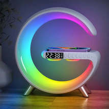 Multifunctional Wireless Charger, Alarm Clock &amp; Night Light - Remote Voi... - £35.06 GBP+