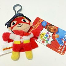 Ryans World Clip On Plush Ryan Toy Review 4 inch Backpack Pull Pocketwatch NEW - £5.50 GBP