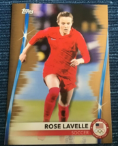 2020-21 Topps US Olympics Gold #11 Rose Lavelle /99 Soccer Team USA FIFA 134U - £7.00 GBP