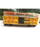 LIONEL MPC TRAINS -9407 UNION PACIFIC STOCK CAR- BXD- GOOD- 027 - H1W - $13.77