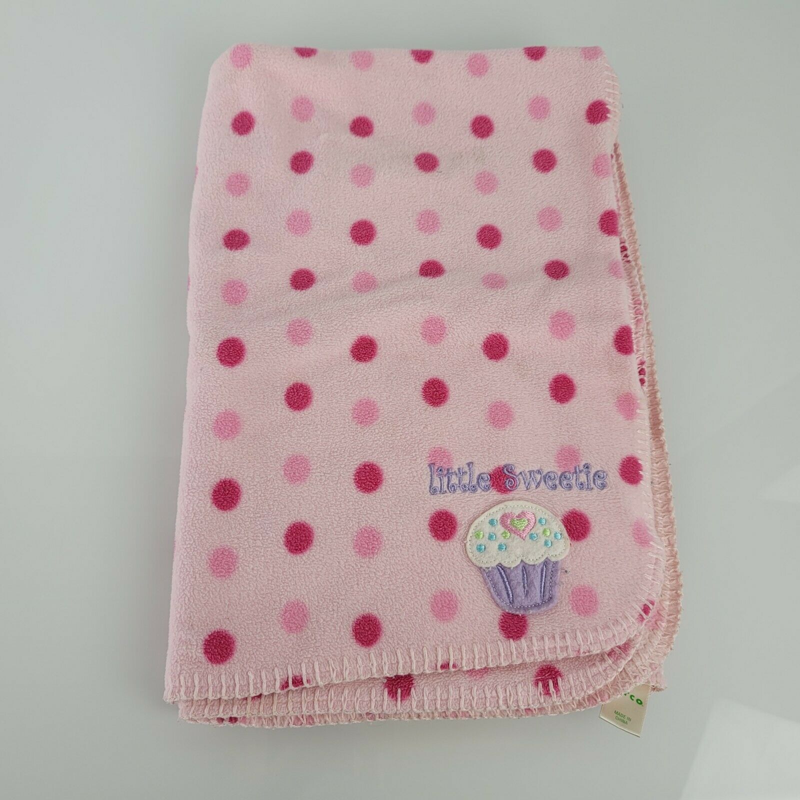 Yarnplaza Knitting Bag Pink Polka Dot 