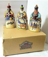 Jim Shore 3 Wisemen Set Let Every Heart Prepare 7&quot; Figurines Box 113256 ... - $1,205.26 MXN