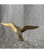 Brass Flying Soaring Seagull Wall Hanging Bird Retro - $22.34 CAD