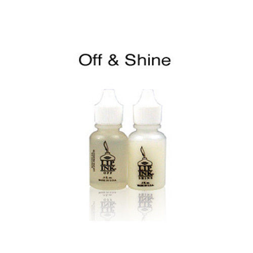 LIP INK Organic Off Remover & Shine COMBO PACK KIT - £20.00 GBP