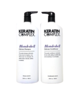 Keratin Complex Blondeshell Debrass Shampoo &amp; Conditioner 33.8 oz NEW PA... - $828.72 MXN