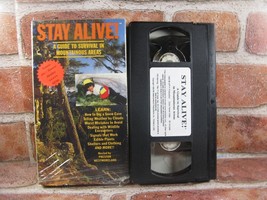 Stay Alive! A Guide To Survival In Mountainous Areas VHS 1993 Wilderness - £7.46 GBP