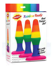 Frisky Rainbow Silicone Anal Trainer Set - £43.97 GBP