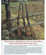 ORIGINAL Vintage 1963 Winchester 22 Rifles Foldout Brochure Booklet - £15.56 GBP