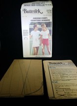 Butterick Sewing Pattern 5378 Misses Tennis Dress T Shirt Size 12 Uncut Vintage - £7.71 GBP