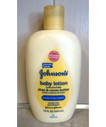 Johnson&#39;s Baby Lotion Shea &amp; Cocoa Butter 15 Fl Oz Yellow Bottle Discont... - £18.72 GBP