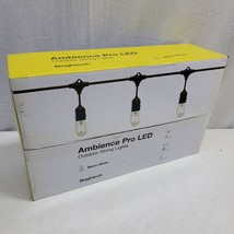 Brightech Ambience Pro - Waterproof LED Outdoor String Lights -48&#39; New Sealed - £22.85 GBP