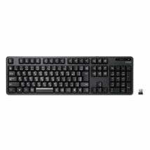ELECOM Japanese Layout USB 2.4GHz Wireless Basic Keyboard for Computer and Lapto - £36.16 GBP