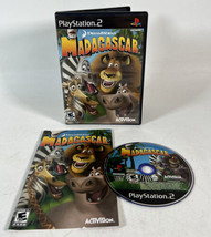 Madagascar Game Sony PlayStation 2 PS2 - Complete - Tested &amp; Working - £9.37 GBP