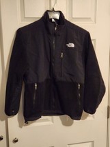 The North Face women size medium Polartec Black Fleece Full Zip Jacket - £23.72 GBP