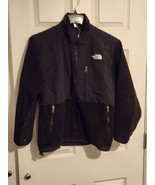 The North Face women size medium Polartec Black Fleece Full Zip Jacket - £23.42 GBP