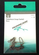 Hurricane Salt Tackle Coastlock Snap Swivel Size 5 QTY 4 - £2.59 GBP