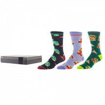 Nintendo Super Mario &amp; Zelda 3-Pair Pack of Crew Socks Box Set Multi-Color - £27.87 GBP