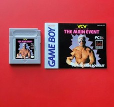 WCW: The Main Event with Manual Game Boy Original World Championship Wrestling - £111.11 GBP