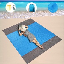 Beach Mat Outdoor Picnic Blanket Rug Mattress Camping Waterproof Sand Fr... - £20.77 GBP