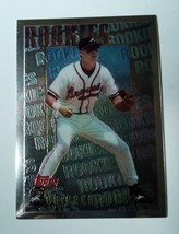 1996 Topps Mystery Finest Rookies Chipper Jones #M4 Atlanta Braves MLB Card - £3.18 GBP