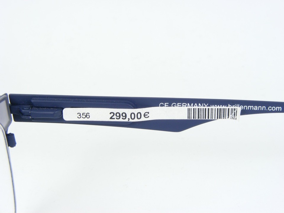 Xclusiv Xc-T01-44 F22-38 BLUE UNIQUE RARE EYEGLASSES GLASSES 50-18-140mm Germany Item image 11