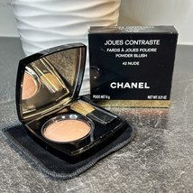 MEW Chanel Joues Contraste Powder Blush 42 NUDE DISCONTINUED - €86,43 EUR